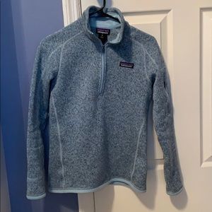 Patagonia 3/4 zip sweater